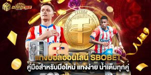 แทงบอลออนไลน์ sbobet คู่มือสำหรับมือใหม่ แทงง่าย น้ำเต็มทุกคู่